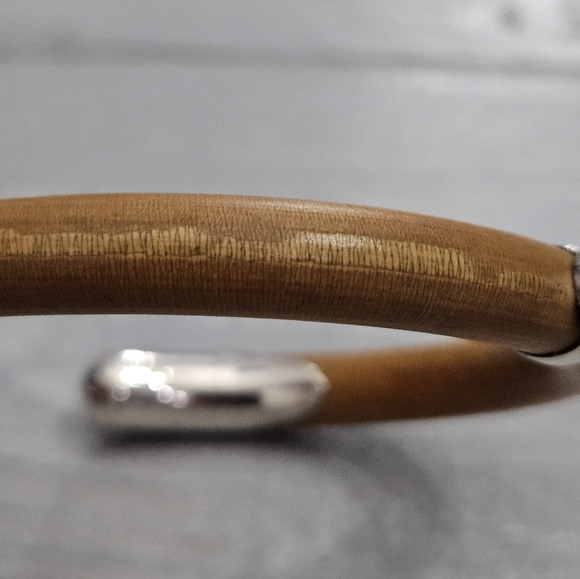 RARE Tiffany & Co Rattan Bamboo Elsa Peretti Sterling Cuff - Picture 15 of 16